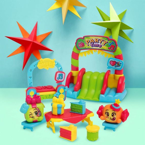 Дитячий ігровий набір "Вечірка" Moji Pops PMPSB216IN40 в асортименті, аксесуари та 2 фігурки | Зображення 2