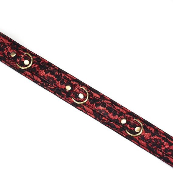 Ошейник с поводком Liebe Seele Victorian Garden Collar with Leash sexstyle | Зображення 7
