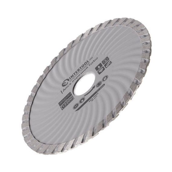 Диск відрізний Turbo, алмазний INTERTOOL CT-20021 | Зображення 2