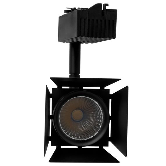 Светильник трековый поворотный LED KW-207/7W NW BK | Зображення 4