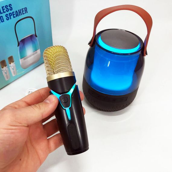 Детский микрофон караоке XM-A68, Детское караоке, Детское караоке для пения Колонка YO-96 | Зображення 4