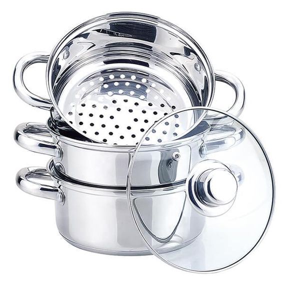 Пароварка из нержавеющей стали на 3 л MAESTRO MR-2900-20