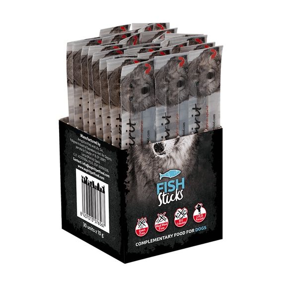 Ласощі для собак Alpha Spirit Fish Sticks for Dogs з рибою 30 шт х 10 гр