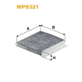 Фильтр салона Wixfiltron WP9321