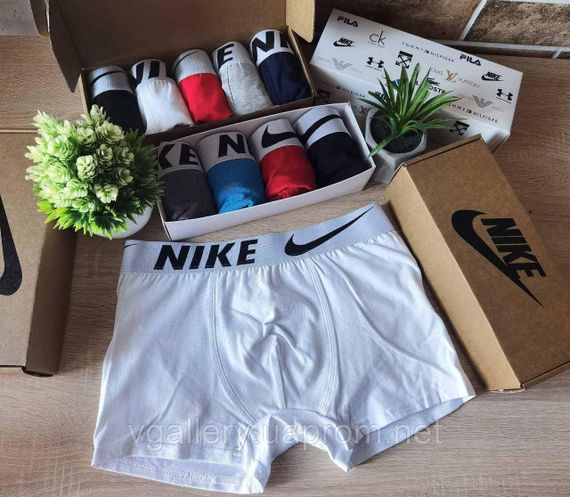 Чоловічі труси Adidas, чоловічі боксери Адідас, бавовняні труси Адідас Преміум'якості 3XL, Білий | Зображення 1