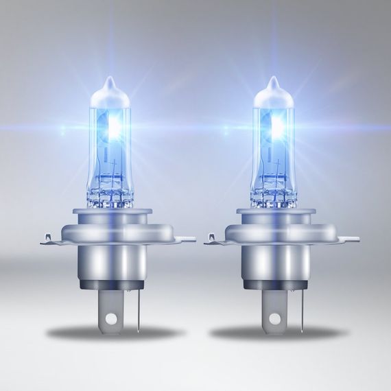 Комплект галогеновых ламп Osram H4 12V 60W P43t Cool Blue Intense Next Gen +100% 2шт/комп (64193CBN-HCB) | Зображення 4