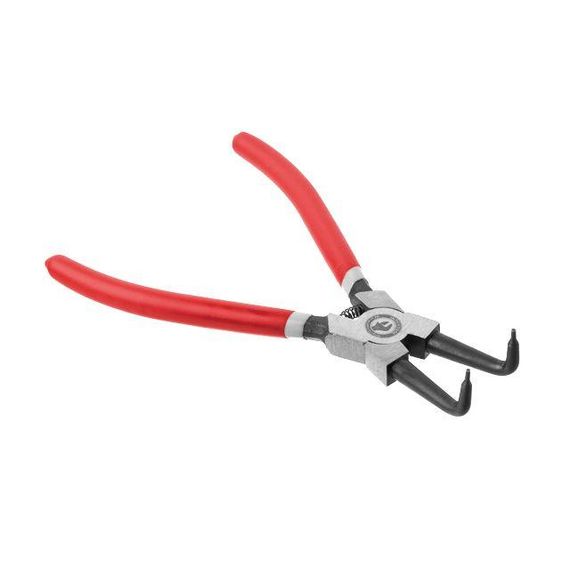 Щипці для стопорных кілець, вигнуті на стискання INTERTOOL HT-7012