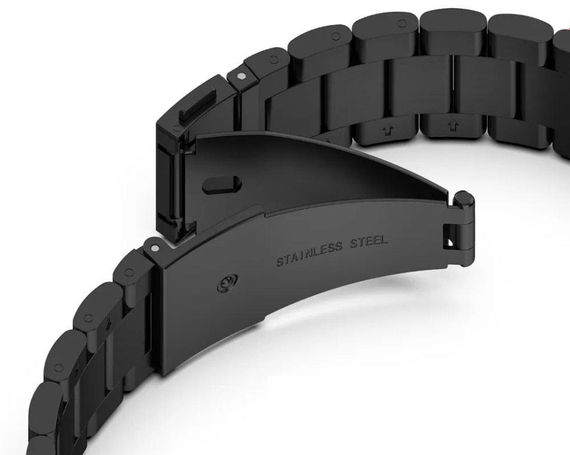 Металевий ремінець Primo для годинника Xiaomi Redmi Watch 3 - Black | Зображення 3