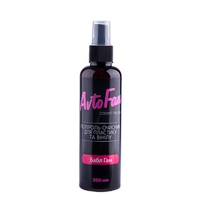 Поліроль для пластика AVTOFAN Бабл Гам 200ml.