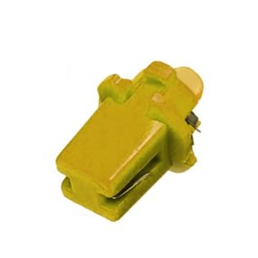 Автолампа Terra T5 B8.3D, макс.диаметр 15мм, COB, желтый, 12В