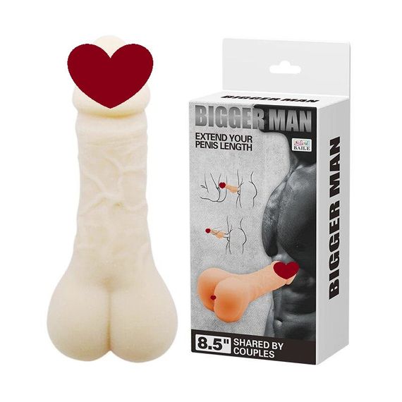 Мастурбатор-насадка "Bigger Man", BM-009176 sexstyle