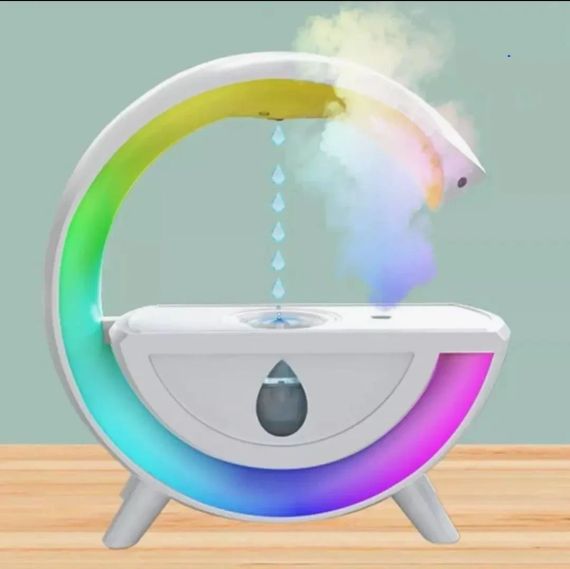 Зволожувач повітря G with water антигравітаційний крапельний ефект WHITE | Зображення 1