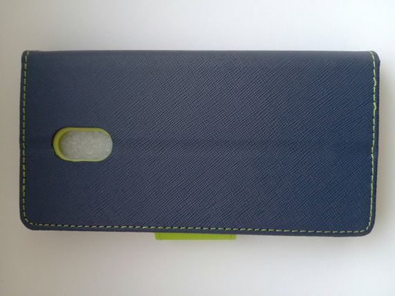 Чохол-книжка Goospery для Meizu M6 синій/салатний | Зображення 2