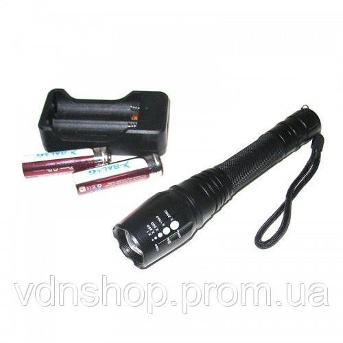 Дуже яскравий ліхтар Police 8668-T6, Ліхтар ручний з функцією зарядки Кращий тактичний VL-38 | Зображення 7