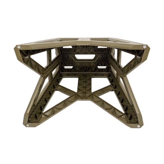 Стілець Tribe Camp Chair High оливковий складаний, Похідний стілець трайб для риболовлі, Крісло кемпінгове для полювання | Зображення 5