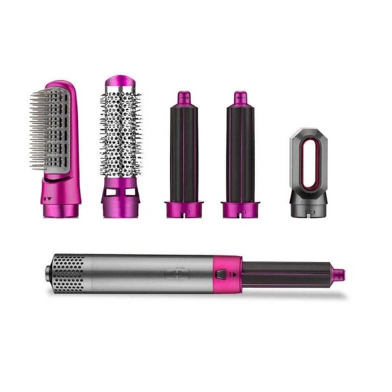 Багатофункціональний стайлер Hot Air Styler 5в1 для різних типів волосся з можливістю створення об'єму та випрямлення.   знижка | Зображення 1