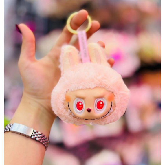 Брелок Labubu НОВИНКА, плюшевий брелок із вушками Лабубу, аксесуар для ключів | Зображення 5