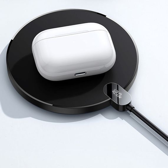 БЗП Baseus Digital LED Display Gen 2 15W (CCED) Чорний | Зображення 3