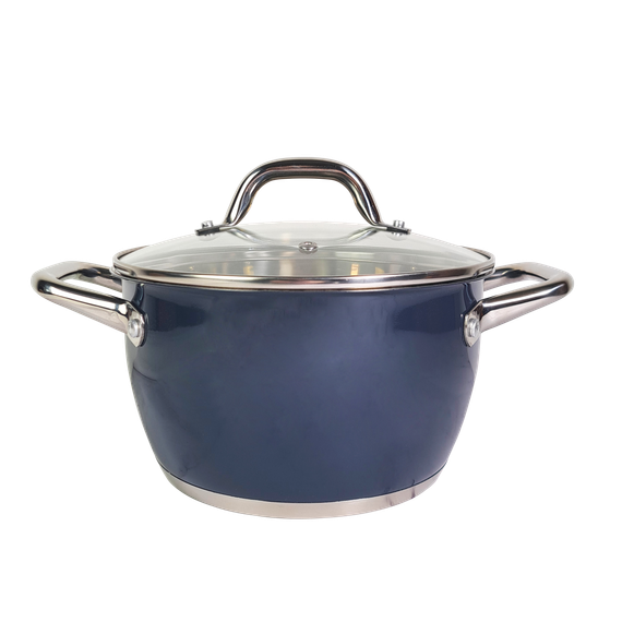Кастрюля  CROCUS PR-2404-18  PEPPER 18*10,5см. 2,6 л. | Зображення 8
