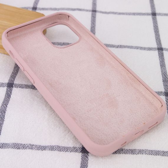 Чехол Silicone Case Full Protective (AA) для Apple iPhone 16 (6.1") Розовый / Pink Sand | Зображення 2