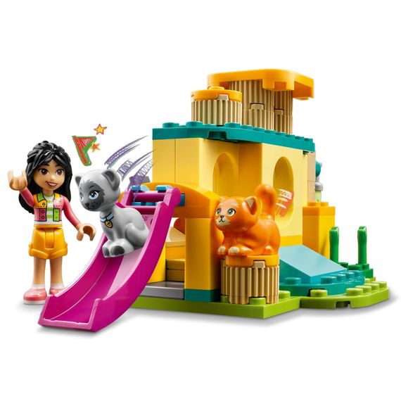 Конструктор LEGO Friends Пригоди на котячому ігровому майданчику 87 деталей (42612) | Зображення 2