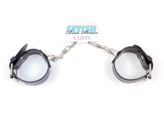 Наручники Fetish Boss Series Handcuffs 4 cm Red Line | Зображення 3