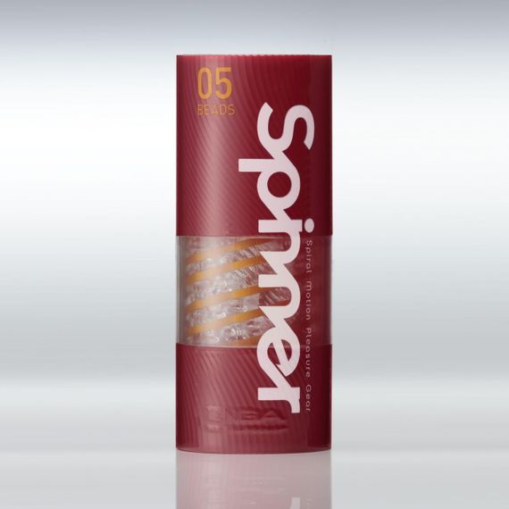 Мастурбатор Tenga Spinner 05 Beads з пружною стимулювальною спіраллю всередині Sex Aura | Зображення 5