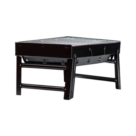 Мангал переносной складной с решеткой 43×30×23.5 см HP450M | Зображення 1