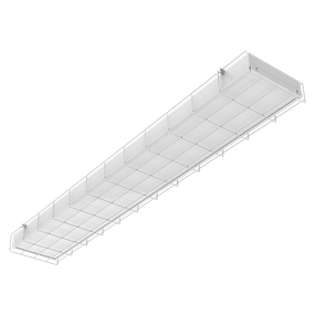 LED-світильник для спортивних залів із захисною решіткою MG SPORT STEEL 120 см MG Group 60