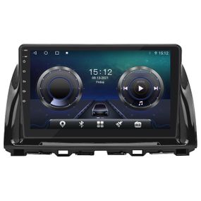 Штатная магнитола Lesko для Mazda CX-5 I 2011-2015 экран 9" 4/32Gb/ 4G/ Wi-Fi/ CarPlay Premium Android GPS