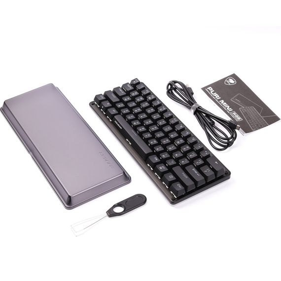 Клавіатура Cougar Puri Mini RGB USB Black (Puri Mini RGB) | Зображення 1