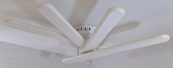 Люстра світлодіодна стельова LED світильник для квартири на стелю лед 25331 Білий 12х51х60 см. | Зображення 4