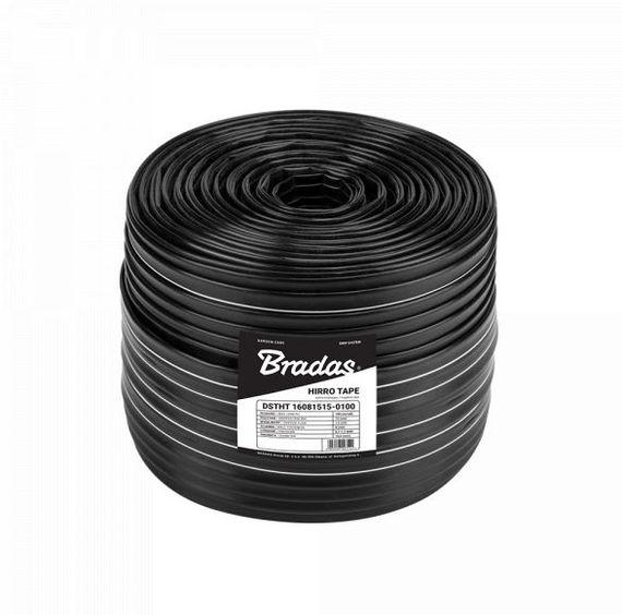 Крапельна стрічка Bradas 16/8mil/1.5л/г, 20 см, HIRRO TAPE, 100 м, DSTHT 16081520-0100