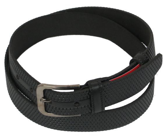 Ремень под брюки Skipper черный 3,5 см | Зображення 1