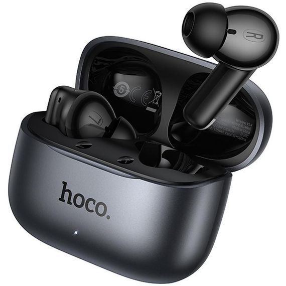 Бездротові TWS навушники Hoco EQ27 Fun ANC+ENC+smart AI translation Metal gray | Зображення 2
