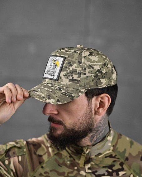 Бейсболка піксель орел ДЛ6472 | Зображення 1