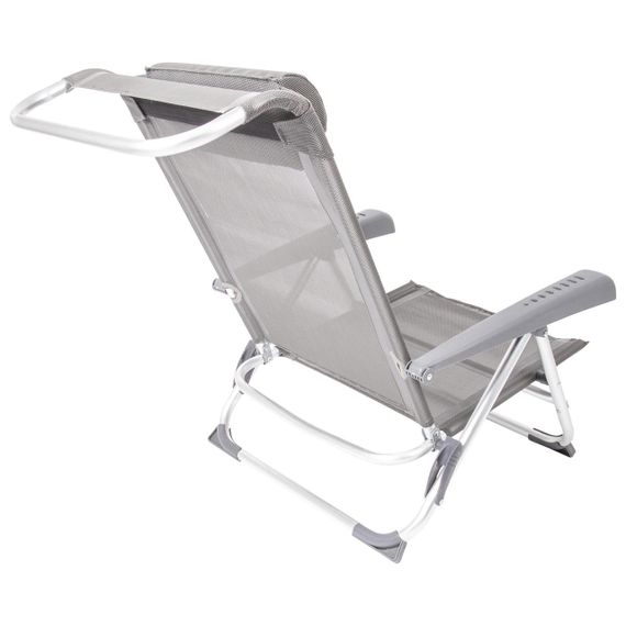 Крісло розкладне Bo-Camp Saint-Tropez Grey (1204796) | Зображення 7