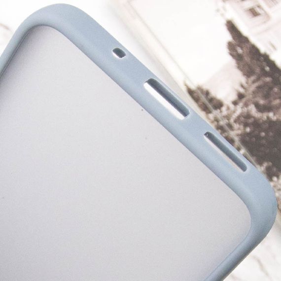 Чехол TPU+PC Lyon Frosted для Xiaomi Redmi 12C Sierra Blue | Зображення 5