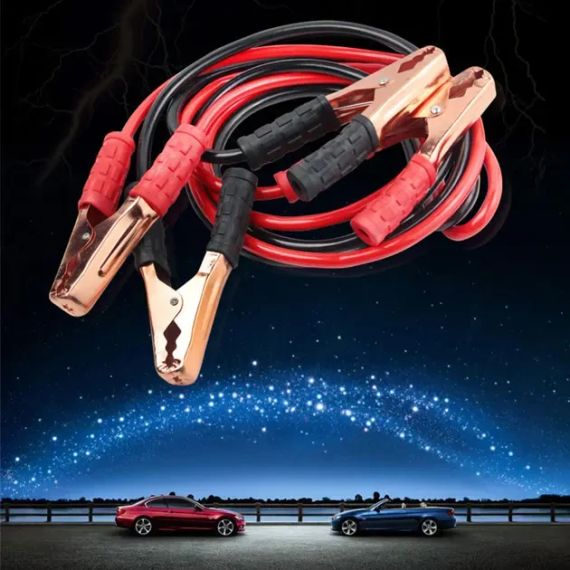 Пускові дроти прикурювання 500A професійні з максимальним струмом пуску для заряджання акумулятора | Зображення 3