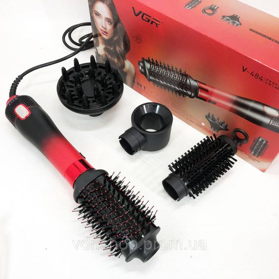 Фен для укладання з холодним обдуванням VGR V-484 4 в 1, Стайлінг для укладання волосся AN-28 | Зображення 5