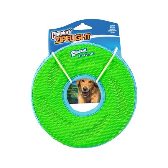 Іграшка для собак Chuckit! Zipflight, 21 см, зелений | Зображення 1