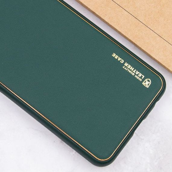 Шкіряний чохол Xshield для Samsung Galaxy A05 Зелений / Army green | Зображення 1