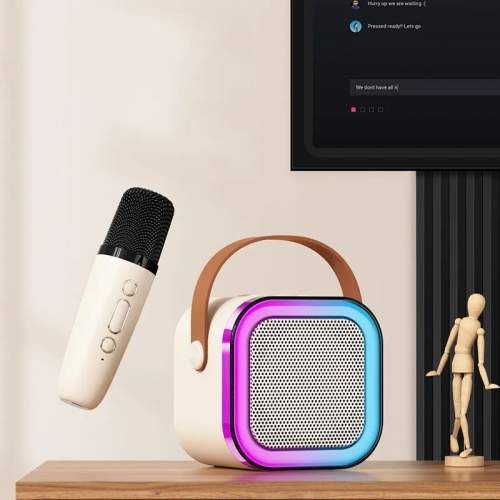 Дитячий набір Караоке Бездротовий мікрофон + Колонка Bluetooth | Зображення 2