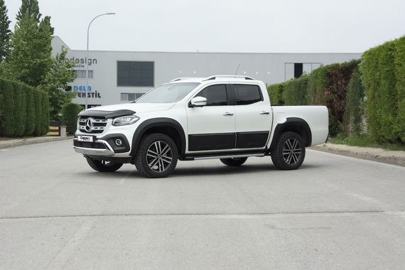 Дефлектор капота (EuroCap) для Mercedes X class | Зображення 3