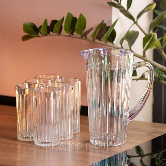 Кувшин 1.2 литра со стаканами 6 штук по 320 (мл) HP-19-9 | Зображення 6