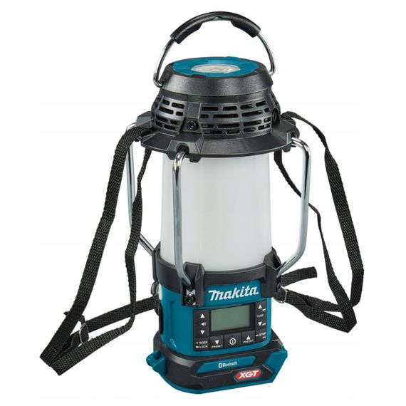 Радіоприймач з ліхтарем акумуляторний Makita MR010GZ (XGT, Bluetooth, USB, 3 Вт, 310 Лм, без акумуляторів та зарядного пристрою)