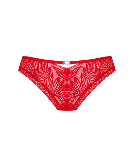 Трусики бразиліана Obsessive Chilisa Червоні XS/S | Зображення 5