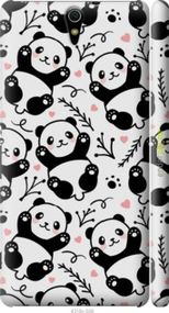 Чохол на Sony Xperia C5 Ultra Dual E5533 Панди "4318c-506-2448"