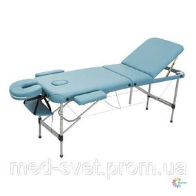 Кушетка медицинская массажная с алюминиевой рамой КМм-12