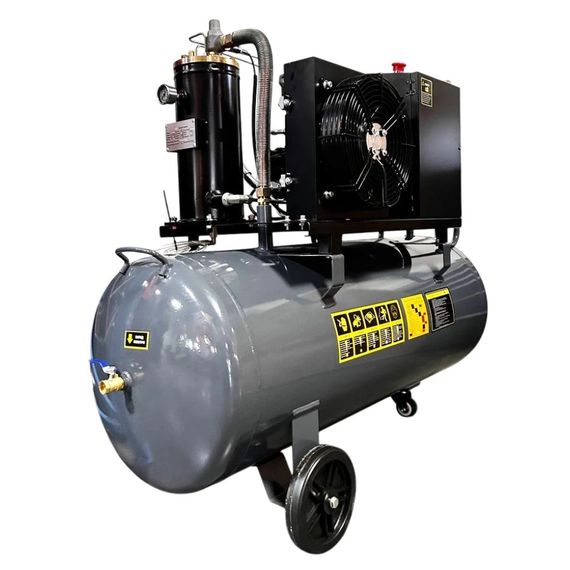 Компрессор высокого давления винтовой масляный GTM DLG7.5V/inv (200 л, 1000 л/мин, 7.5 кВт, 380-400 В, инвертор | Зображення 1